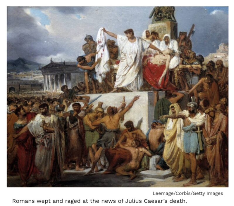 AKHIRNYA, CAESAR DIBUNUH